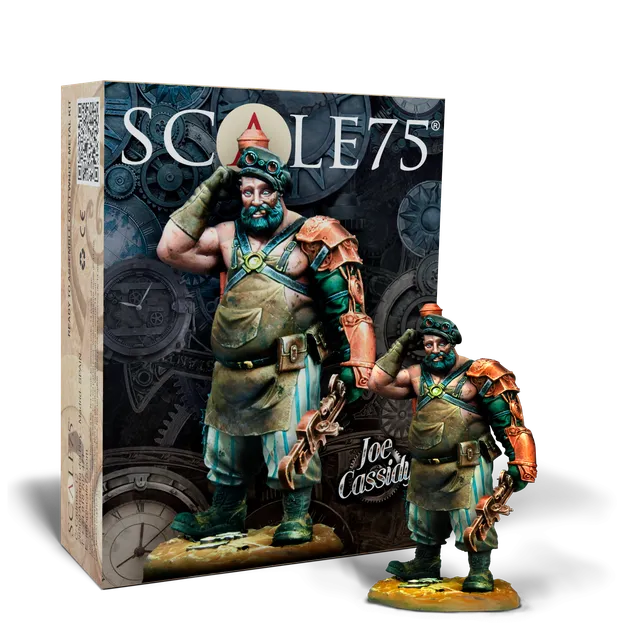 scale75-joe-cassidy-75-mm-figura-in-metallo-bianco-steam-wars image 1