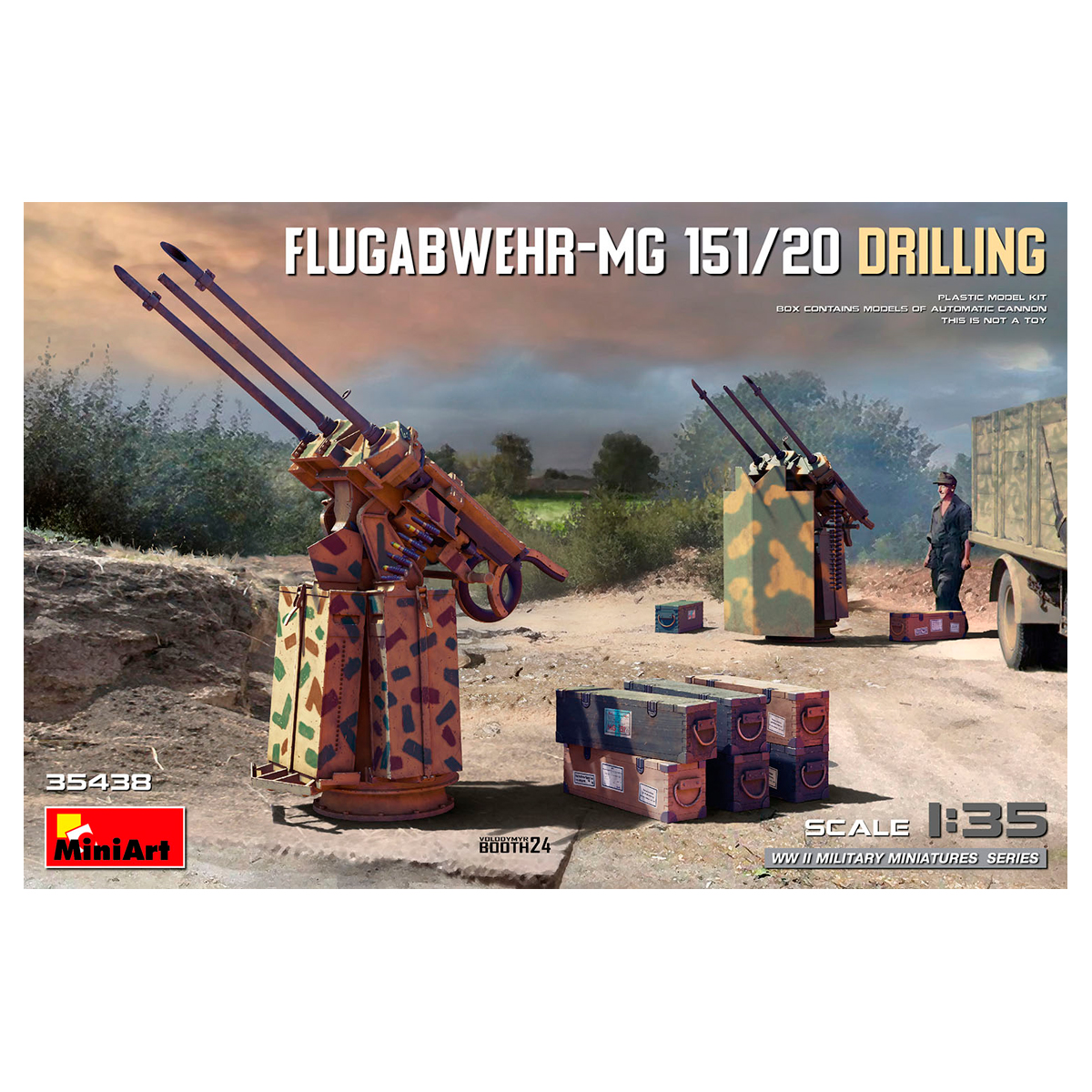ak-interactive-1-35-flugabwehr-mg-151-20-drilling-kit-mitragliera-antiaerea image 1