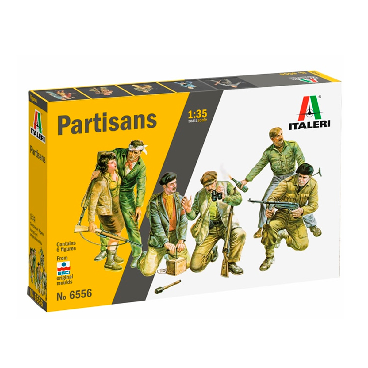 ak-interactive-1-35-partisans-set-di-figure-in-scala-1-35-per-modellismo image 1