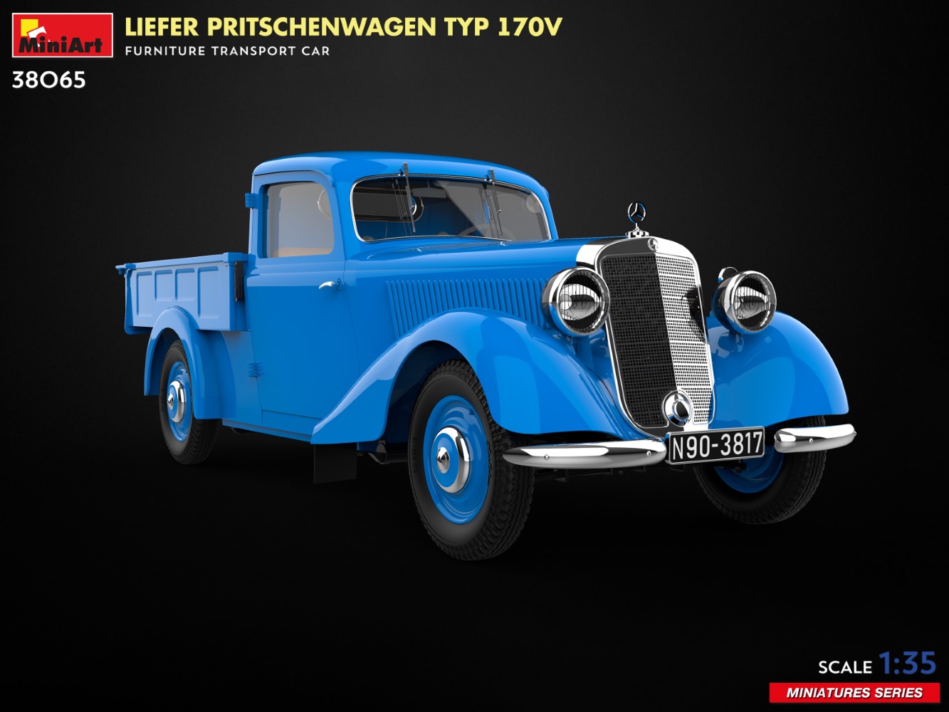 ak-interactive-1-35-liefer-pritschenwagen-typ-170v-kit-auto-per-trasporto-mobili image 6