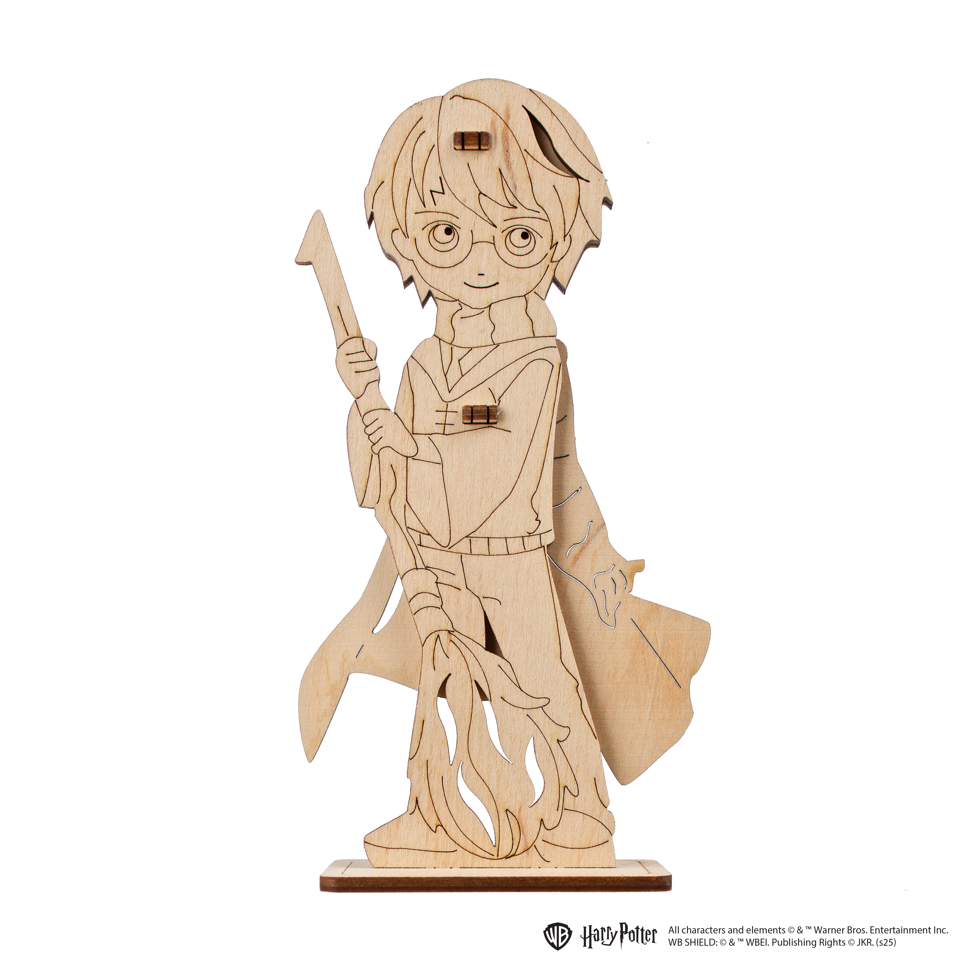 ugears-harry-potter-modello-3d-da-colorare-in-legno image 1