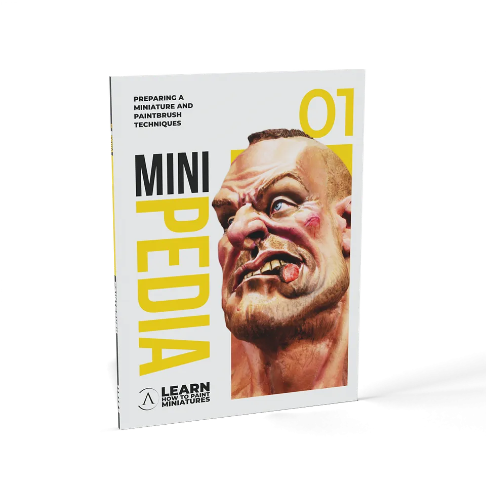 scale75-minipedia-01-preparing-a-miniature-and-paintbrush-techniques-libro image 1