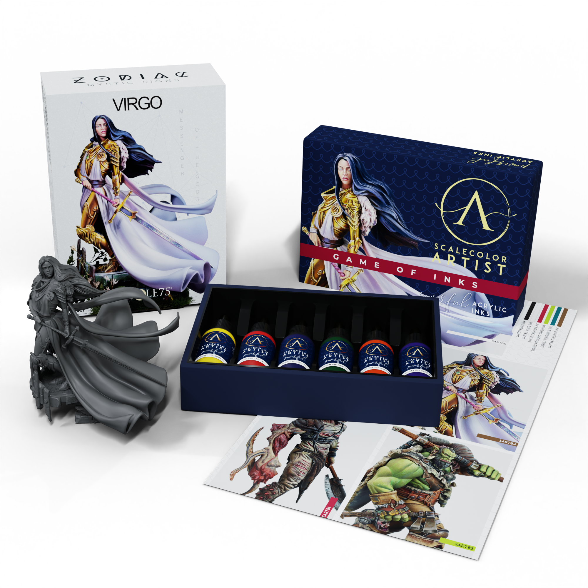 scale75-pack-game-of-inks-virgo-kit-inktensity-e-figura image 1