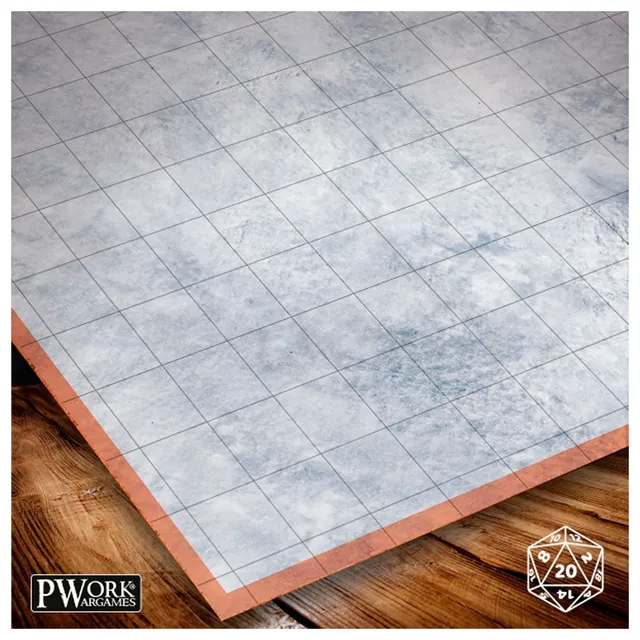 ak-interactive-combat-map-pianura-innevata-24x24-60x60-cm-tappetino-da-gioco-per image 1