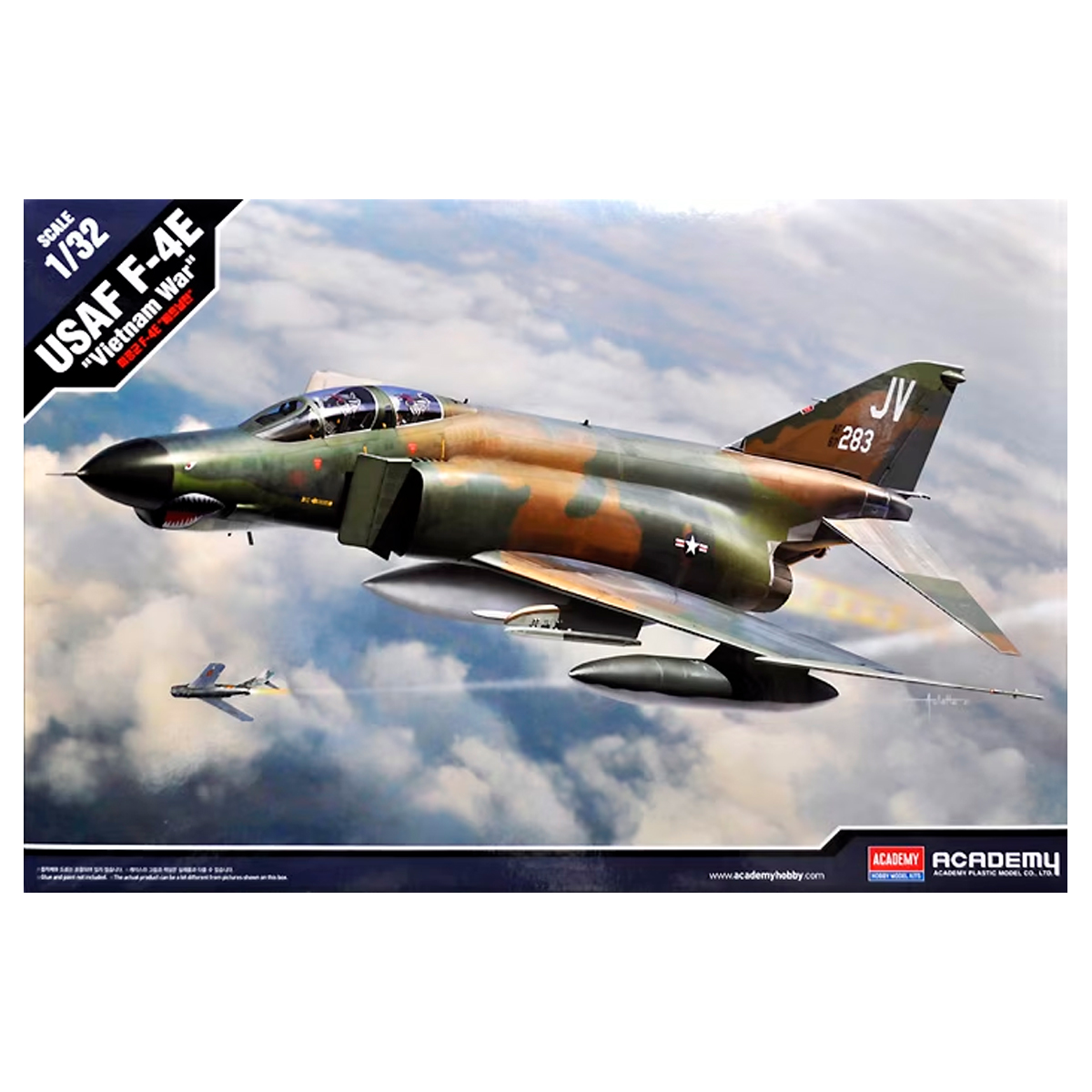 ak-interactive-usaf-f-4e-vietnam-war-1-32-kit-aereo-da-costruire image 1