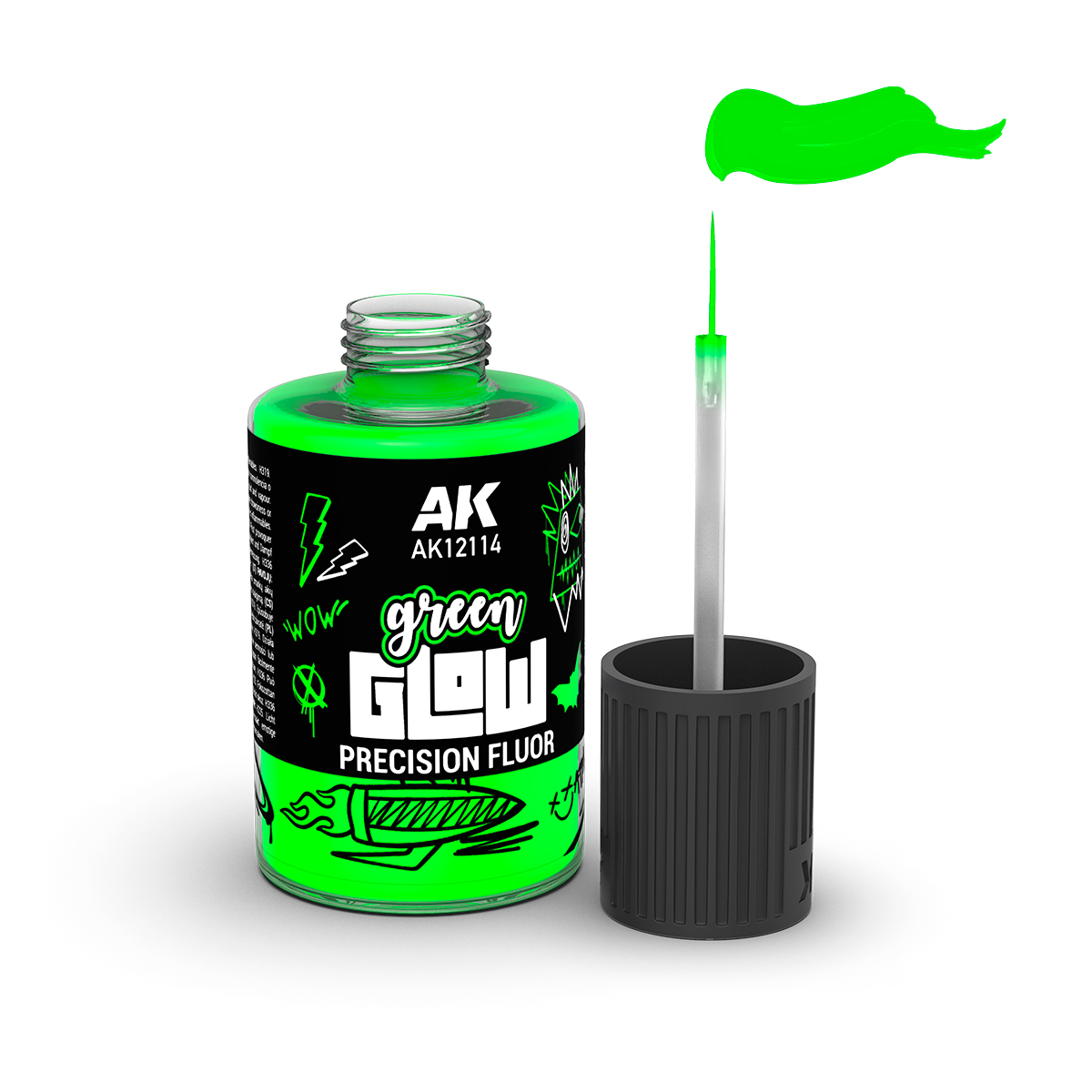 ak-interactive-green-glow-precision-fluorescence-acrilico-3gen-per-effetti-fluor image 2