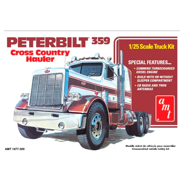 ak-interactive-1-25-peterbilt-359-cross-country-hauler-kit-camion image 1
