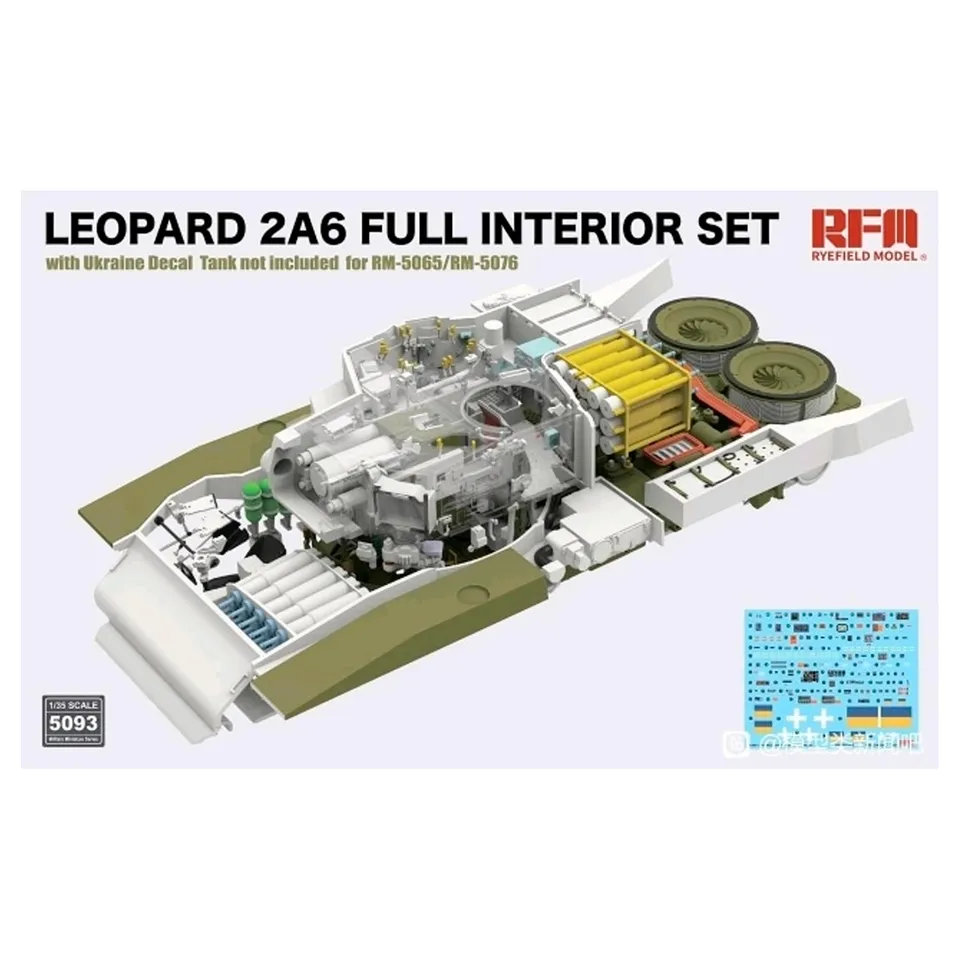 ak-interactive-leopard-2a6-1-35-set-interni-completo-con-decal-ucraina image 1