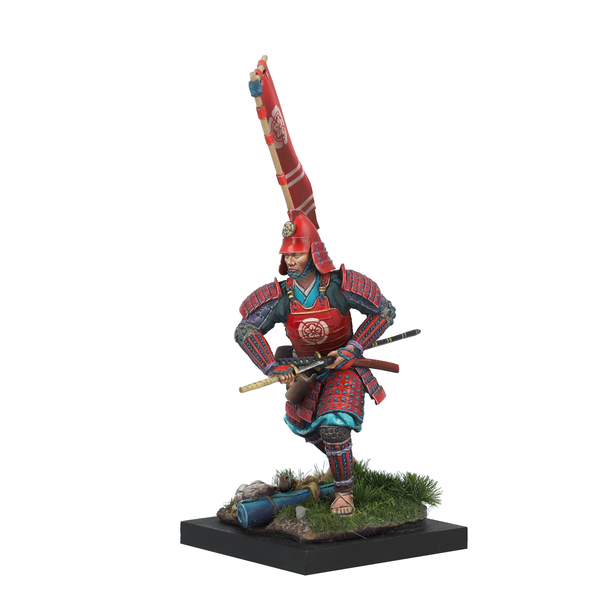scale75-nobunaga-warrior-figura-metallo-bianco-75mm-warfront image 7