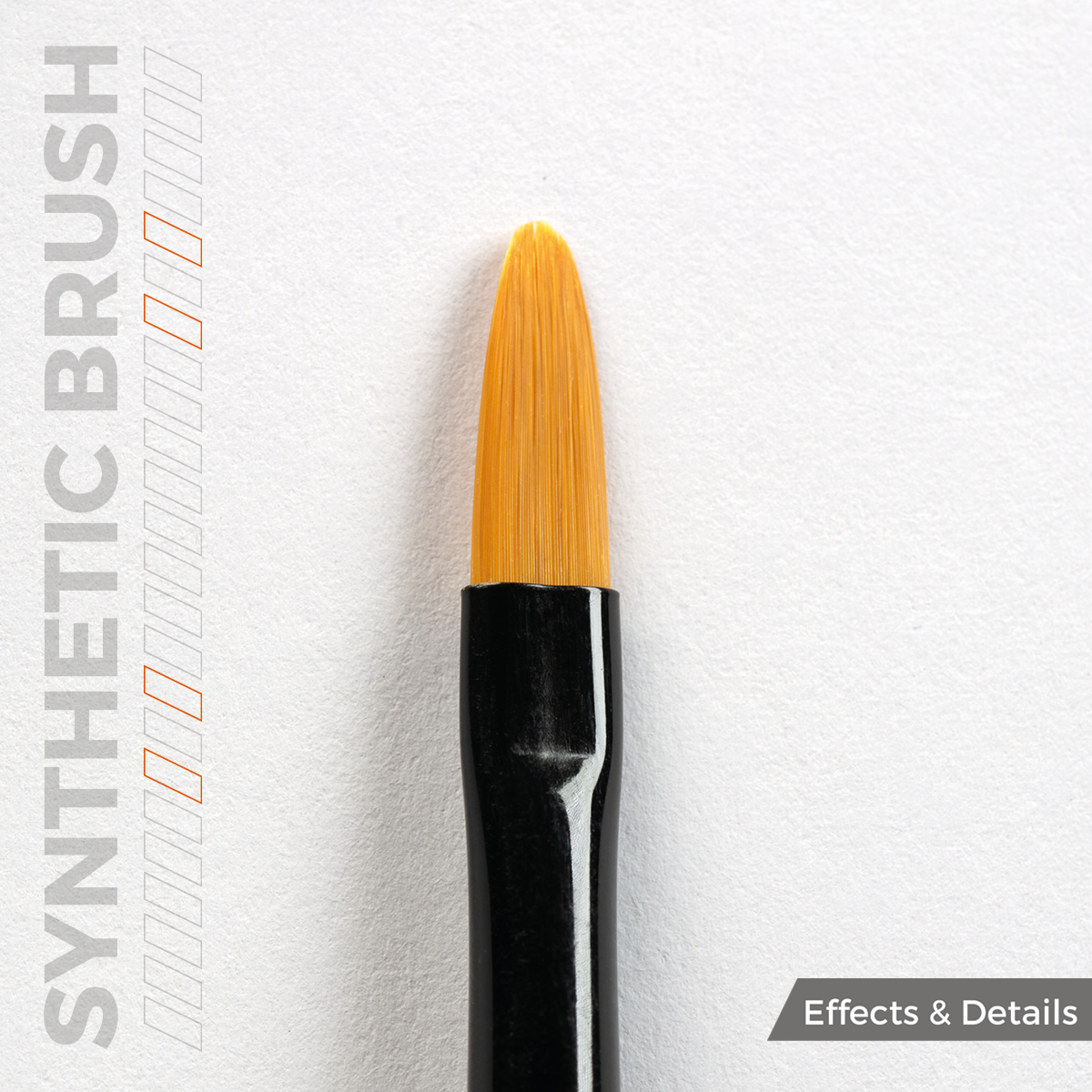 ak-interactive-synthetic-brush-filbert-4-pennello-sintetico image 2