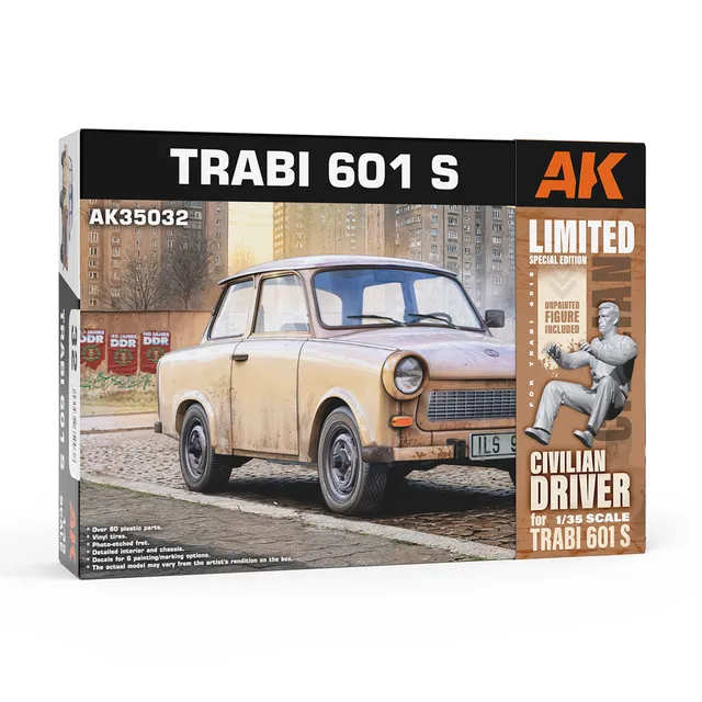 ak-interactive-trabant-601-s-1-35-con-figura-autista-civile-edizione-limitata-sp image 1