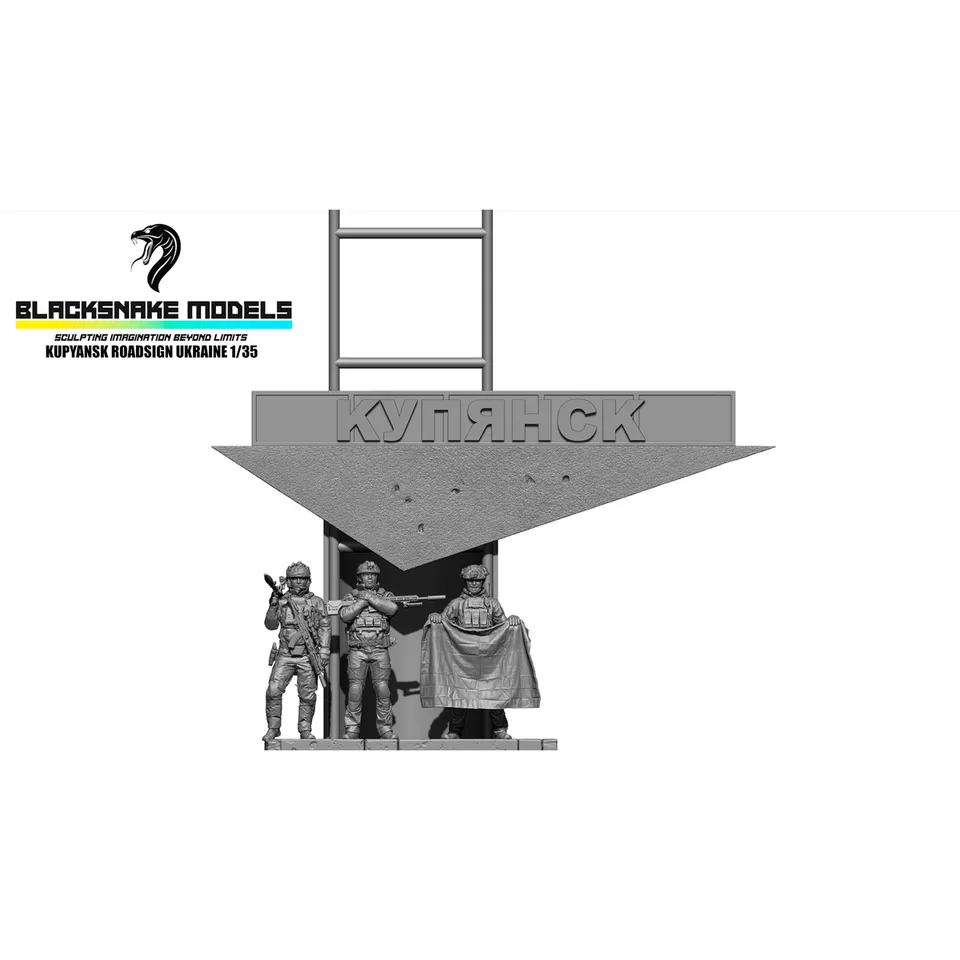 ak-interactive-1-35-roadsign-ukraine-02-kupyansk-cartello-stradale-per-diorami image 1