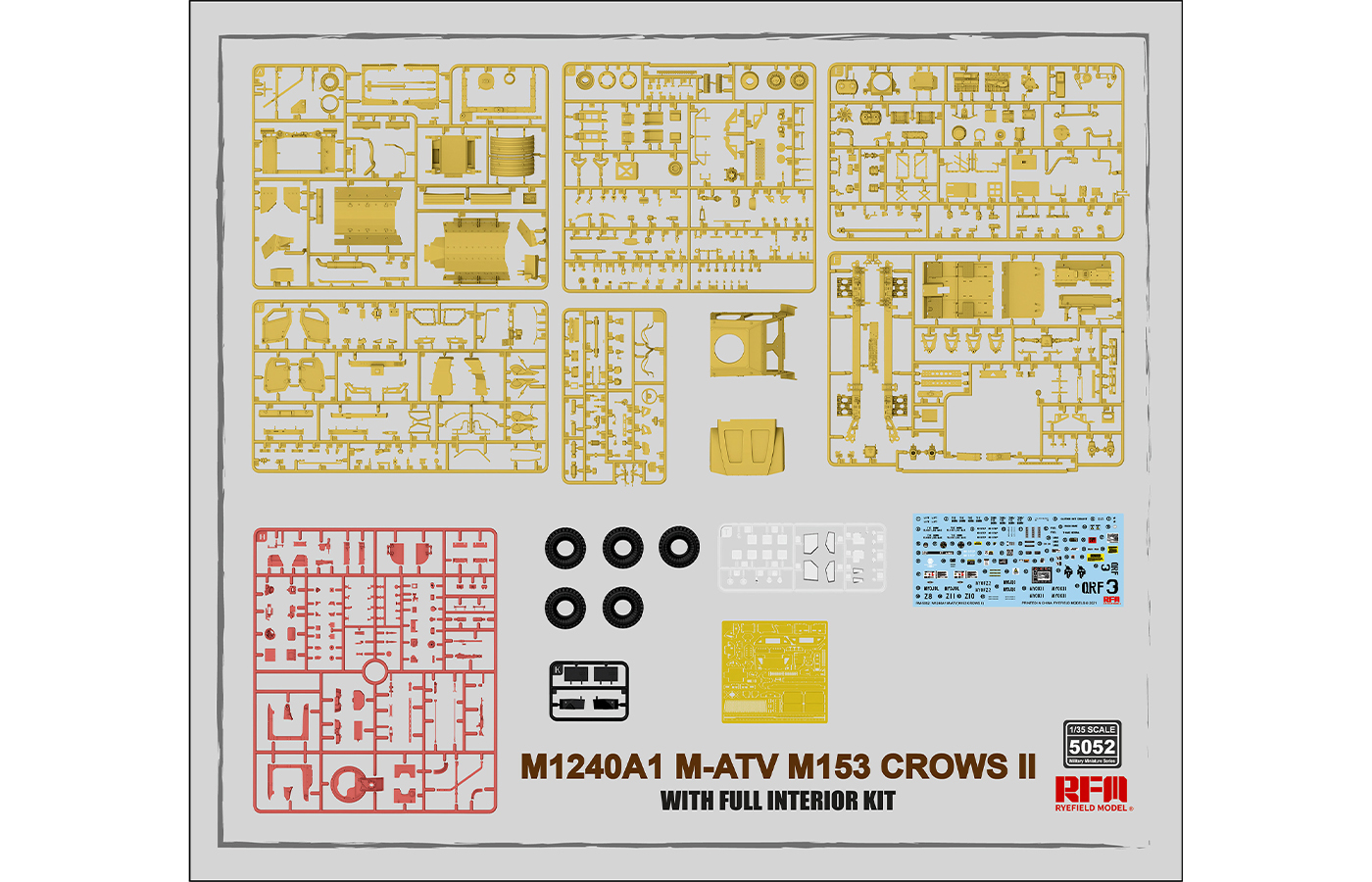 ak-interactive-m1240a1-m-atv-m153-crows-ii-1-35-kit-modellismo-militare image 5