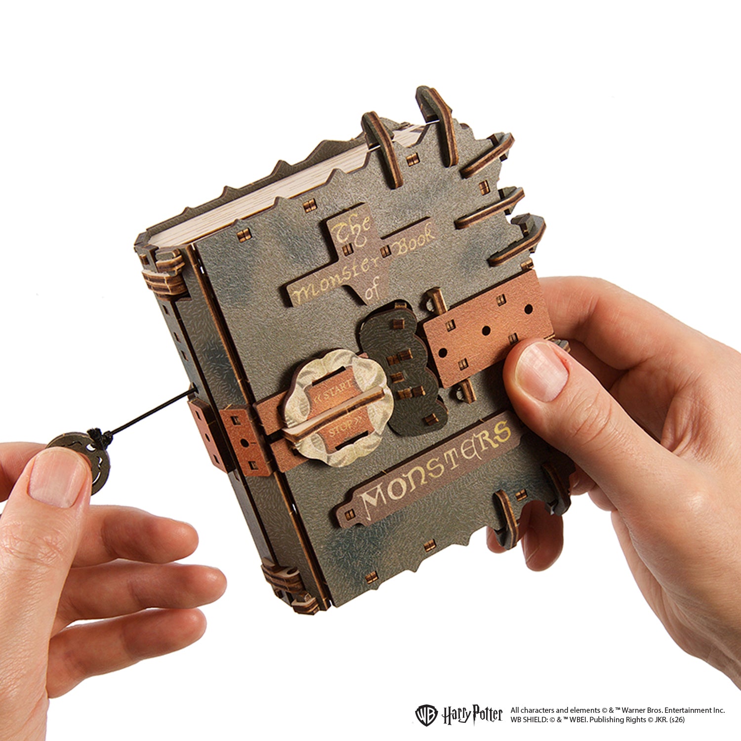 ugears-the-monster-book-of-monsters-puzzle-3d-in-legno-harry-potter-serie-harry- image 6