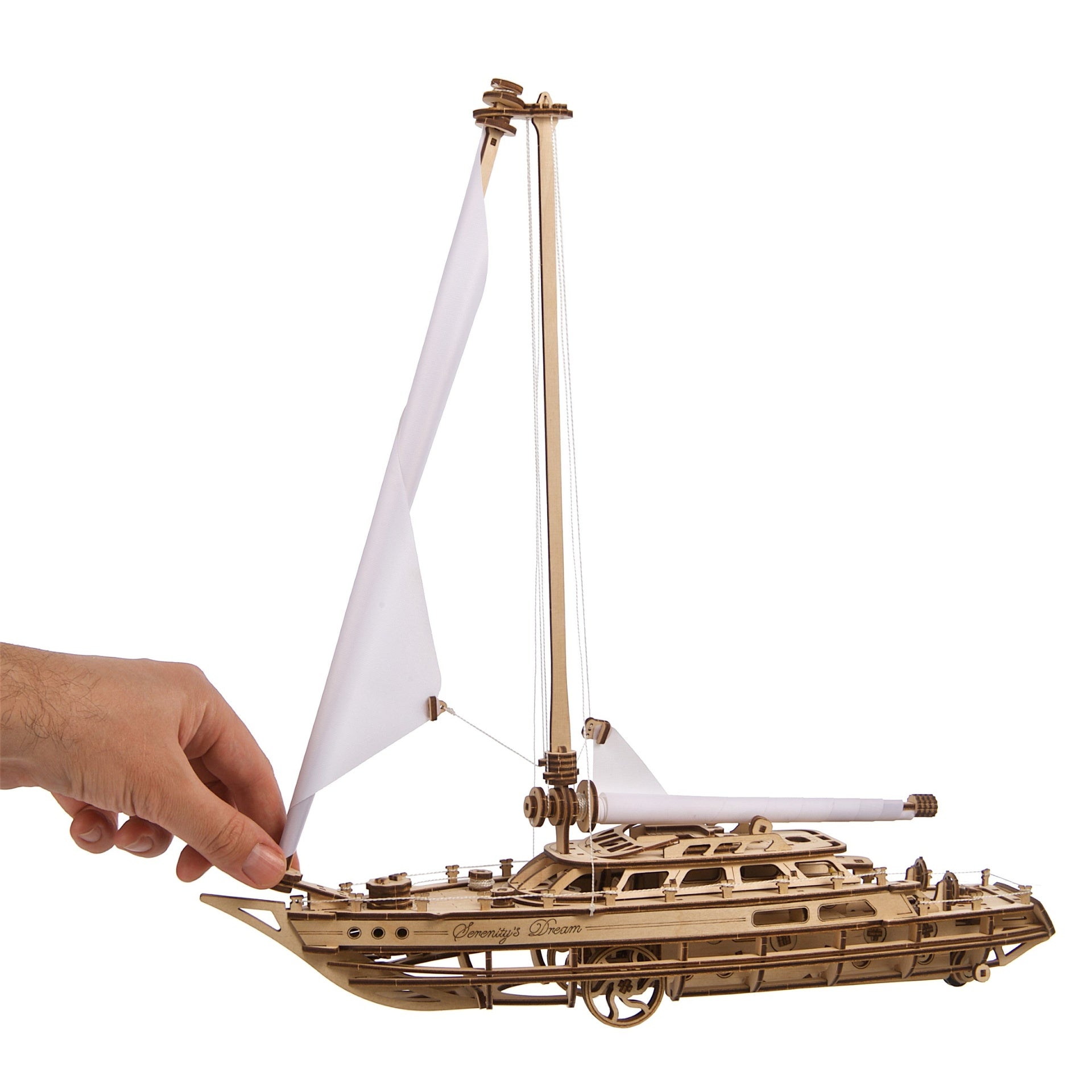ugears-serenity-s-dream-kit-di-modellismo-veliero-in-legno image 4