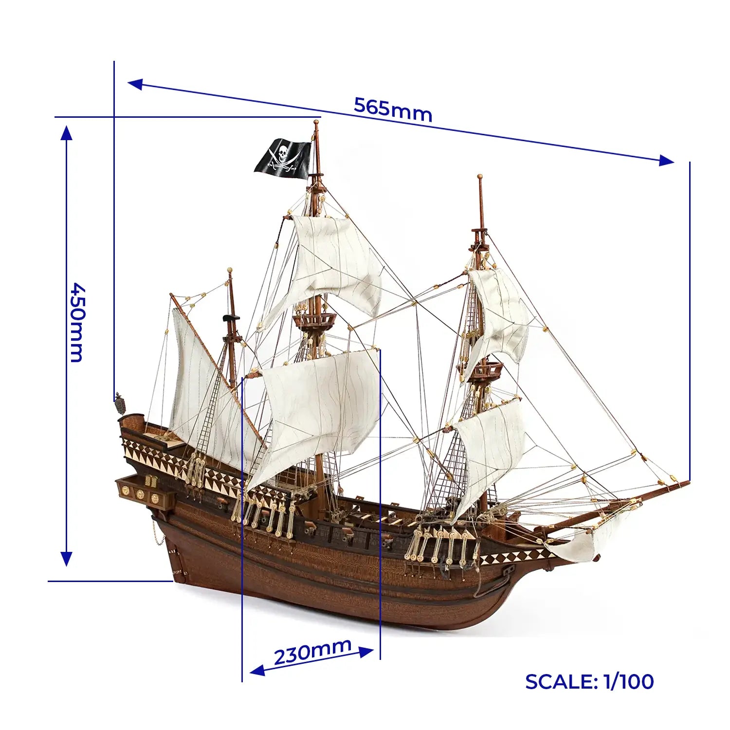 occre-buccaneer-color-pack-1-100-con-vernici-vele-e-supporto image 3