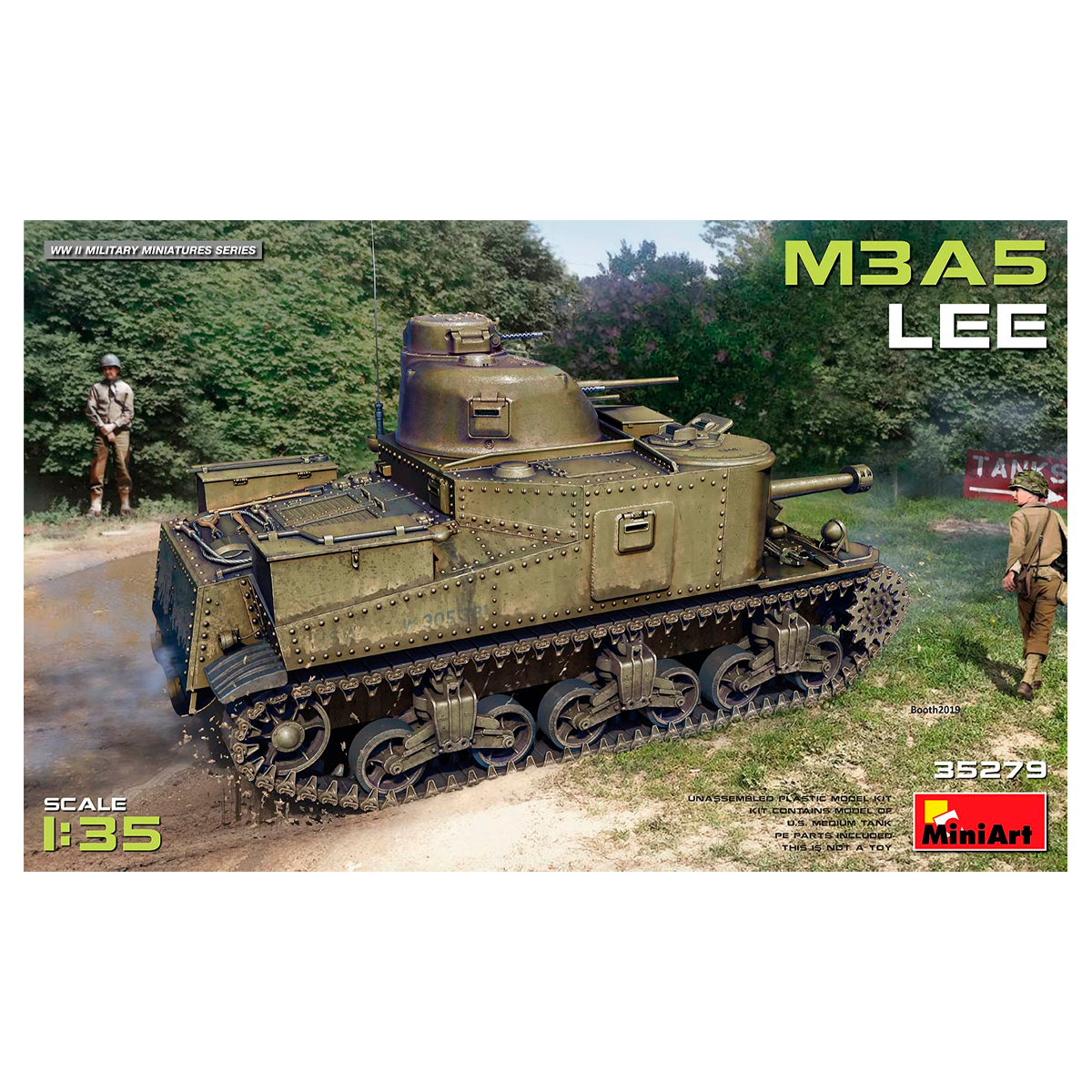ak-interactive-1-35-m3a5-lee-kit-modellismo-carro-armato-americano image 1