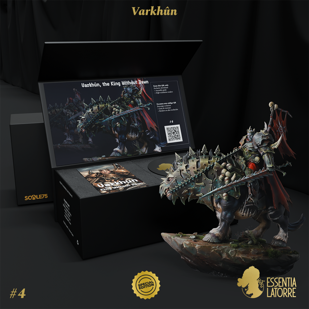 scale75-varkh-n-the-king-without-dawn-figura-resina-80mm-24-pezzi-edizione-numer image 1