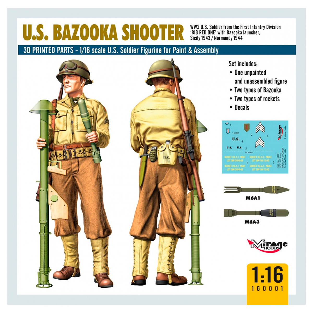 ak-interactive-1-16-u-s-bazooka-shooter-figura-militare-da-costruire-e-dipingere image 1