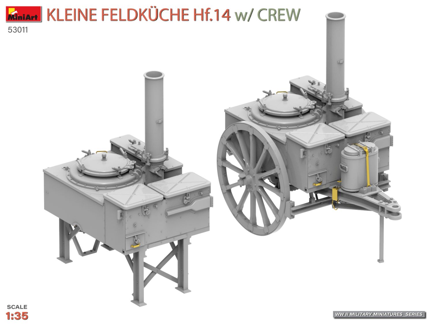 ak-interactive-1-35-kleine-feldk-che-hf-14-con-equipaggio-cucina-da-campo-in-sca image 4