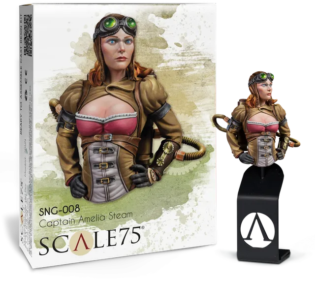 scale75-amelia-steam-1-10-naughty-gears-figura-in-resina-da-montare-e-dipingere image 1