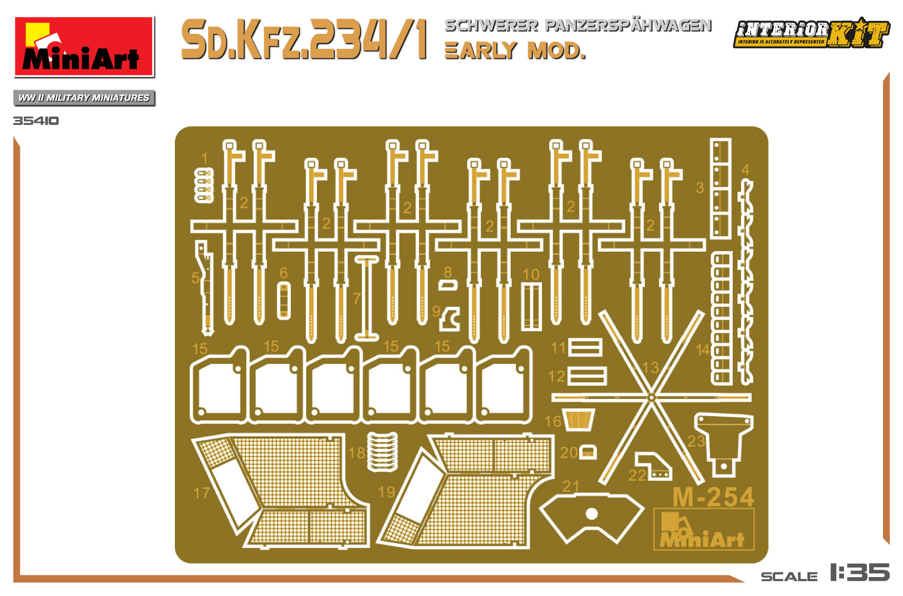 ak-interactive-1-35-sd-kfz-234-1-schwerer-panzersp-hwagen-2-cm-early-mod-kit-con image 3