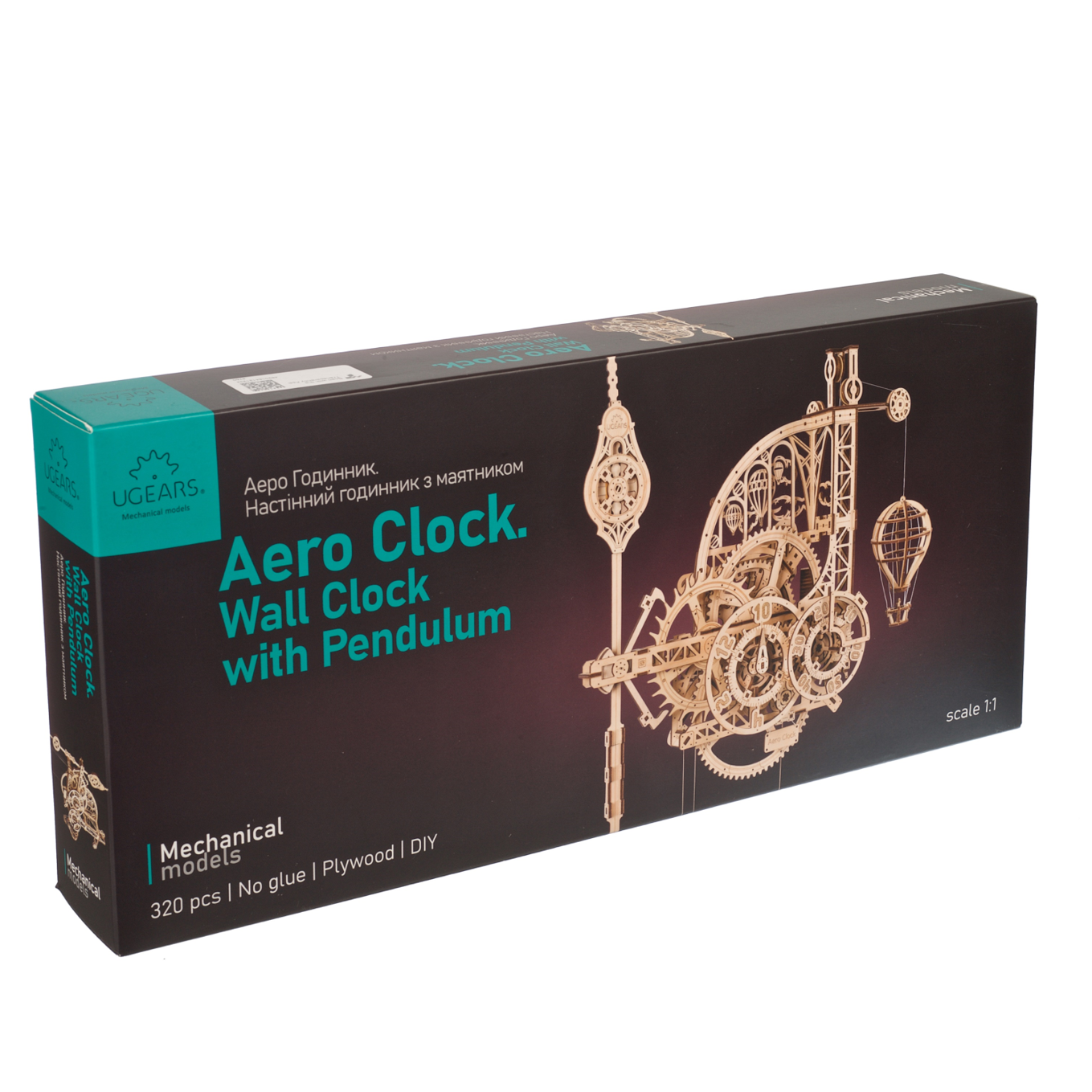 ugears-aero-clock-orologio-da-parete-con-pendolo-in-legno image 5