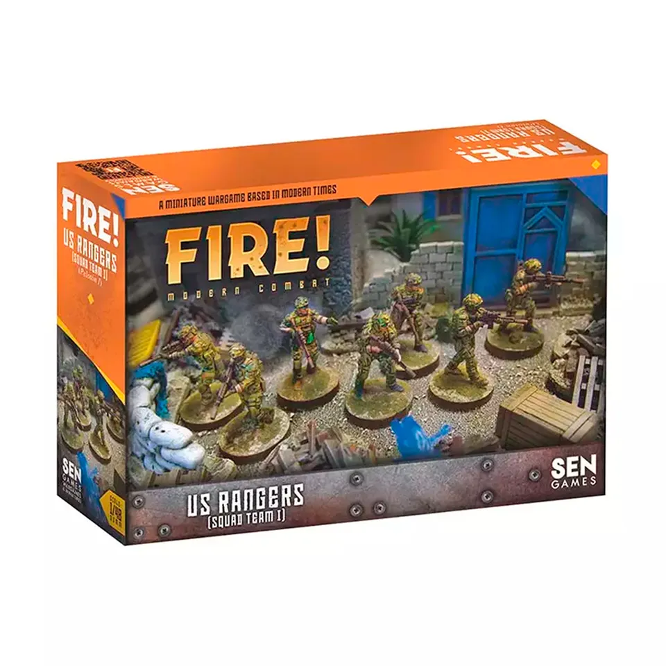 ak-interactive-fire-games-pelot-n-us-rangers-set-di-miniature-da-tavolo image 1