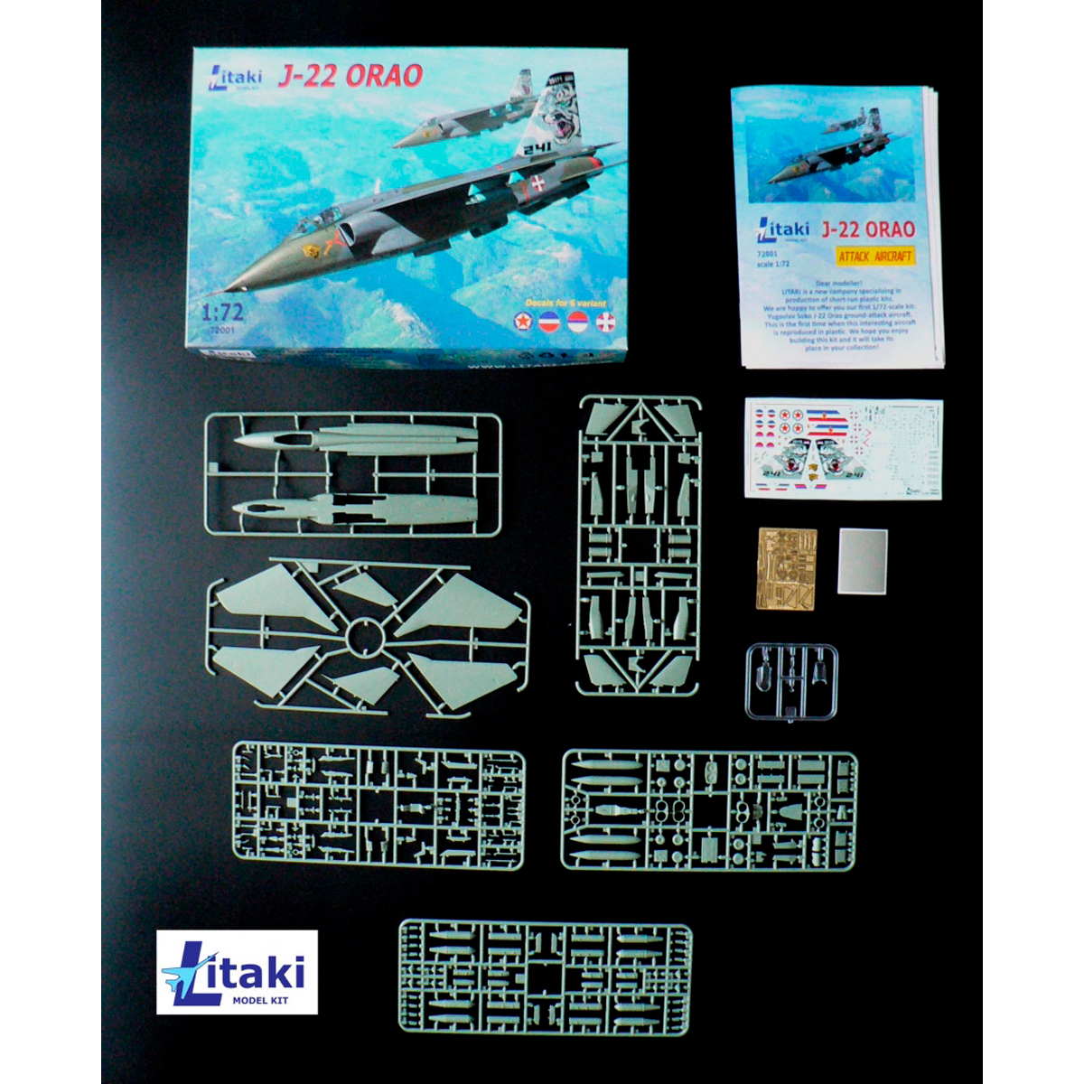 ak-interactive-1-72-j-22-orao-kit-modellismo-aereo-d-attacco image 2