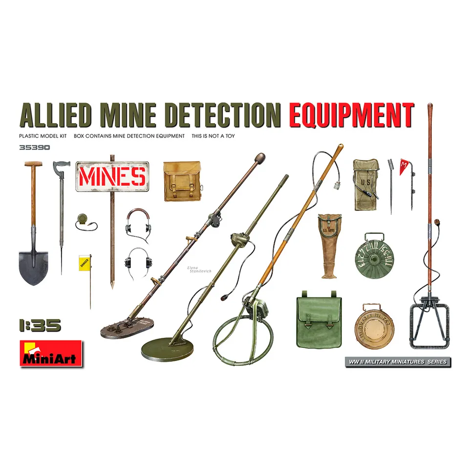 ak-interactive-1-35-attrezzatura-alleata-per-individuazione-mine-kit-modellismo image 1