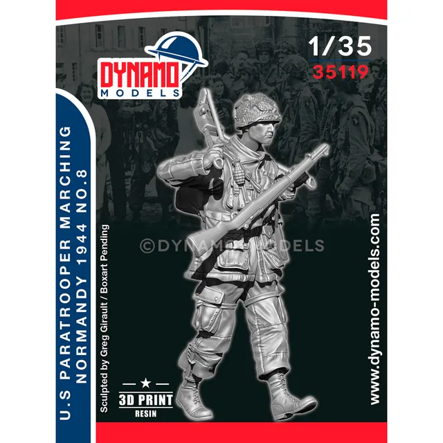 ak-interactive-1-35-u-s-paratrooper-mg-tripod-marching-normandy-1944-no-8-kit-fi image 1