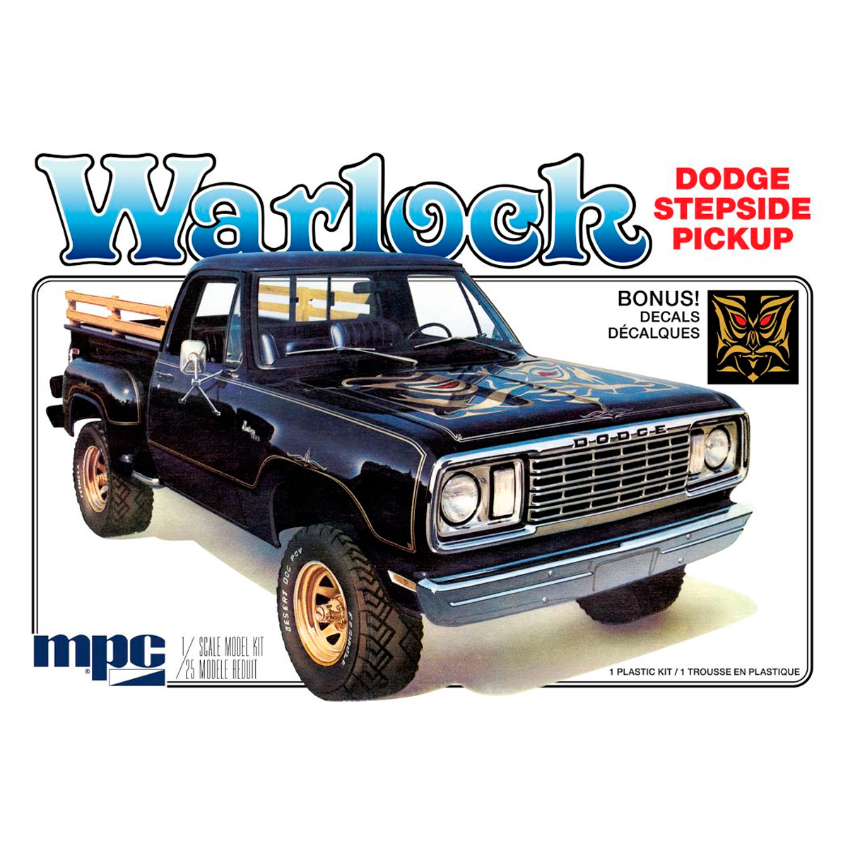 ak-interactive-1-25-warlock-dodge-stepside-pickup-1977-kit-modellismo image 1