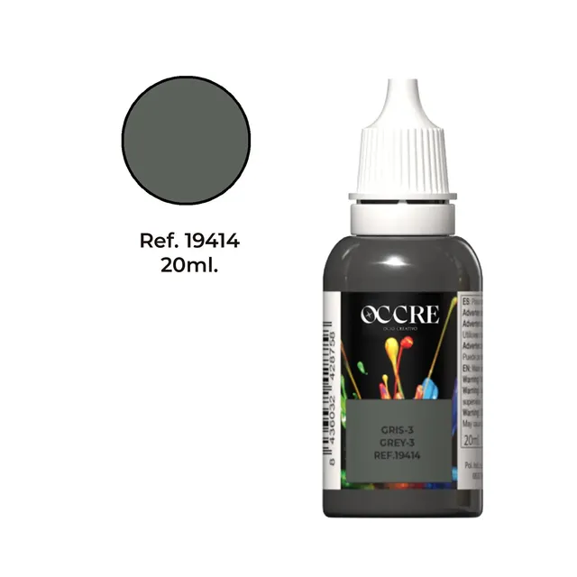 occre-vernice-acrilica-grigio-forte-20-ml-per-modellismo image 1
