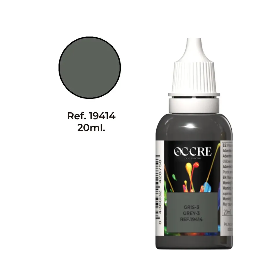 occre-vernice-acrilica-grigio-forte-20-ml-per-modellismo image 1