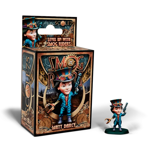 scale75-matt-darcy-miniatura-chibi-the-smog-riders-35mm-in-resina image 1