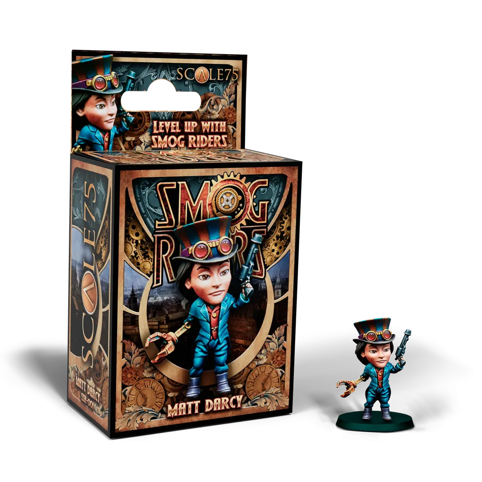 scale75-matt-darcy-miniatura-chibi-the-smog-riders-35mm-in-resina image 1