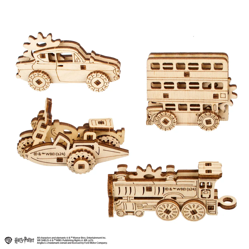 ugears-magical-vehicles-u-fidgets-harry-potter-kit-di-modellismo-in-legno image 1