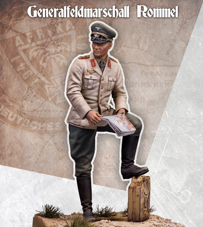 scale75-warfront-generalfeldmarschall-rommel-miniatura-in-resina-1-35-non-dipint image 1