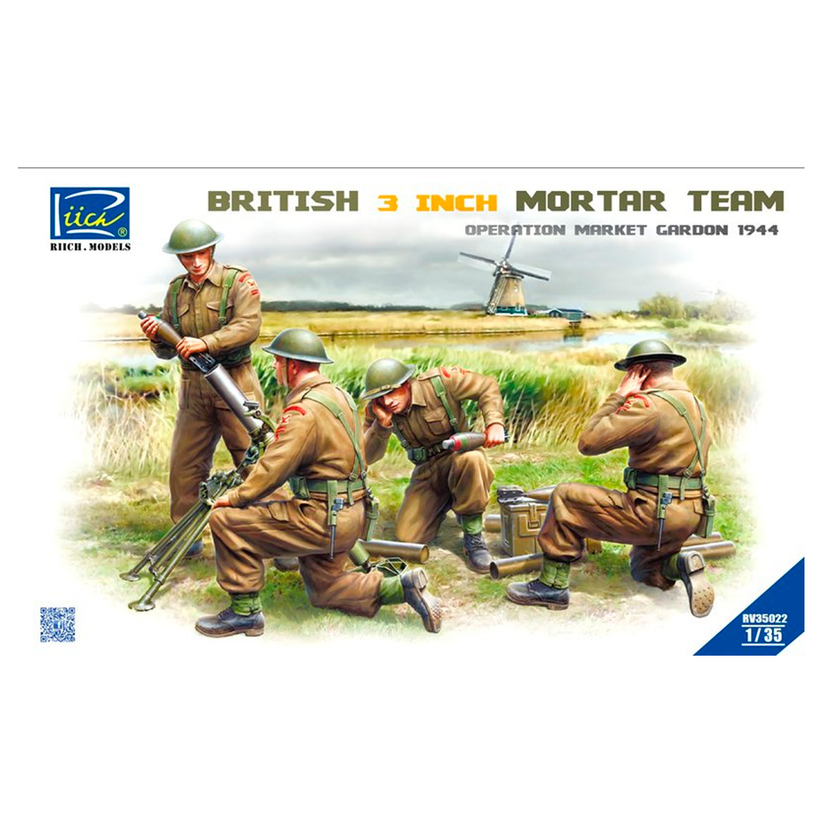 ak-interactive-british-3-inch-mortar-team-north-west-europe-1-35-kit-di-modellis image 1