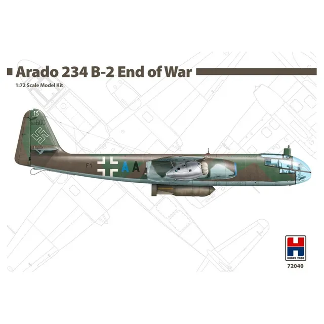 ak-interactive-1-72-arado-234-b-2-end-of-war-modello-in-scala-da-costruire-e-dip image 1