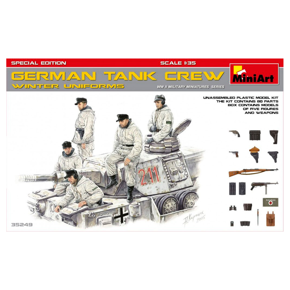 ak-interactive-1-35-german-tank-crew-winter-uniforms-special-edition-figura-mode image 1