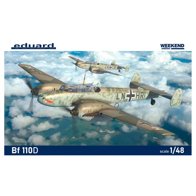 ak-interactive-bf-110d-1-48-kit-caccia-pesante-tedesco-in-scala-1-48 image 1