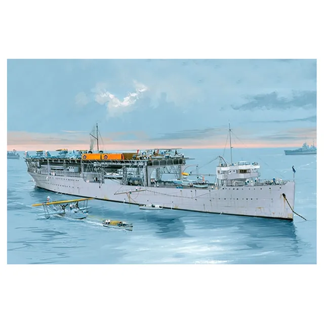ak-interactive-1-350-uss-langley-av-3-kit-di-modellismo-navale-in-scala image 1