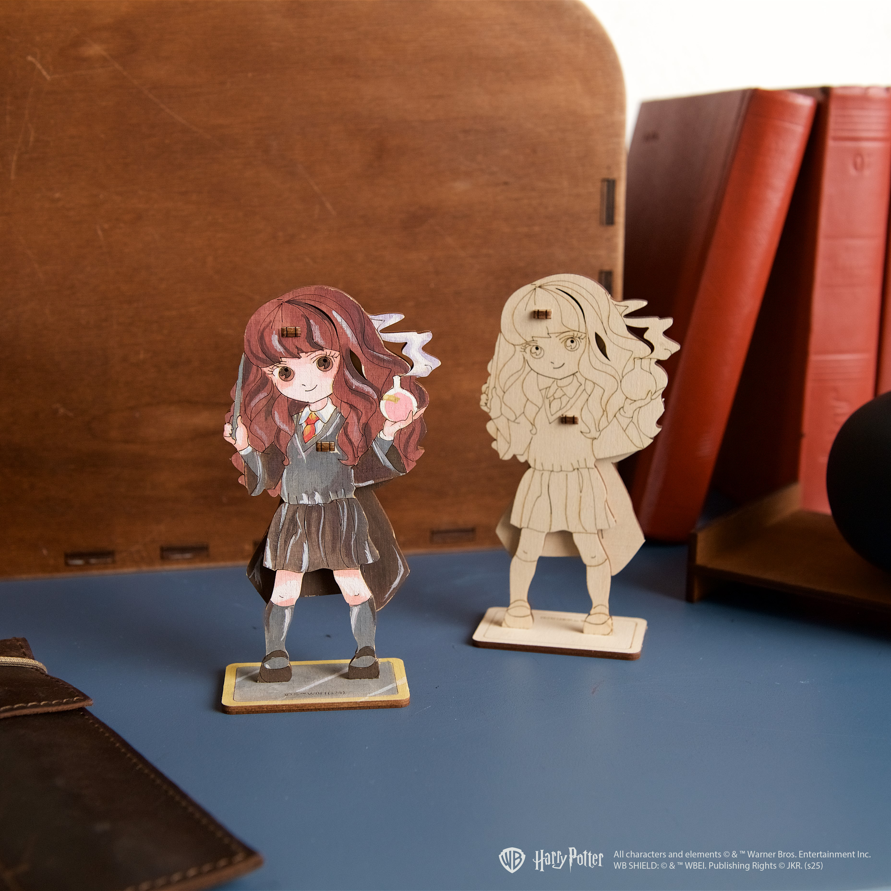 ugears-hermione-granger-modello-3d-da-colorare-in-legno image 5