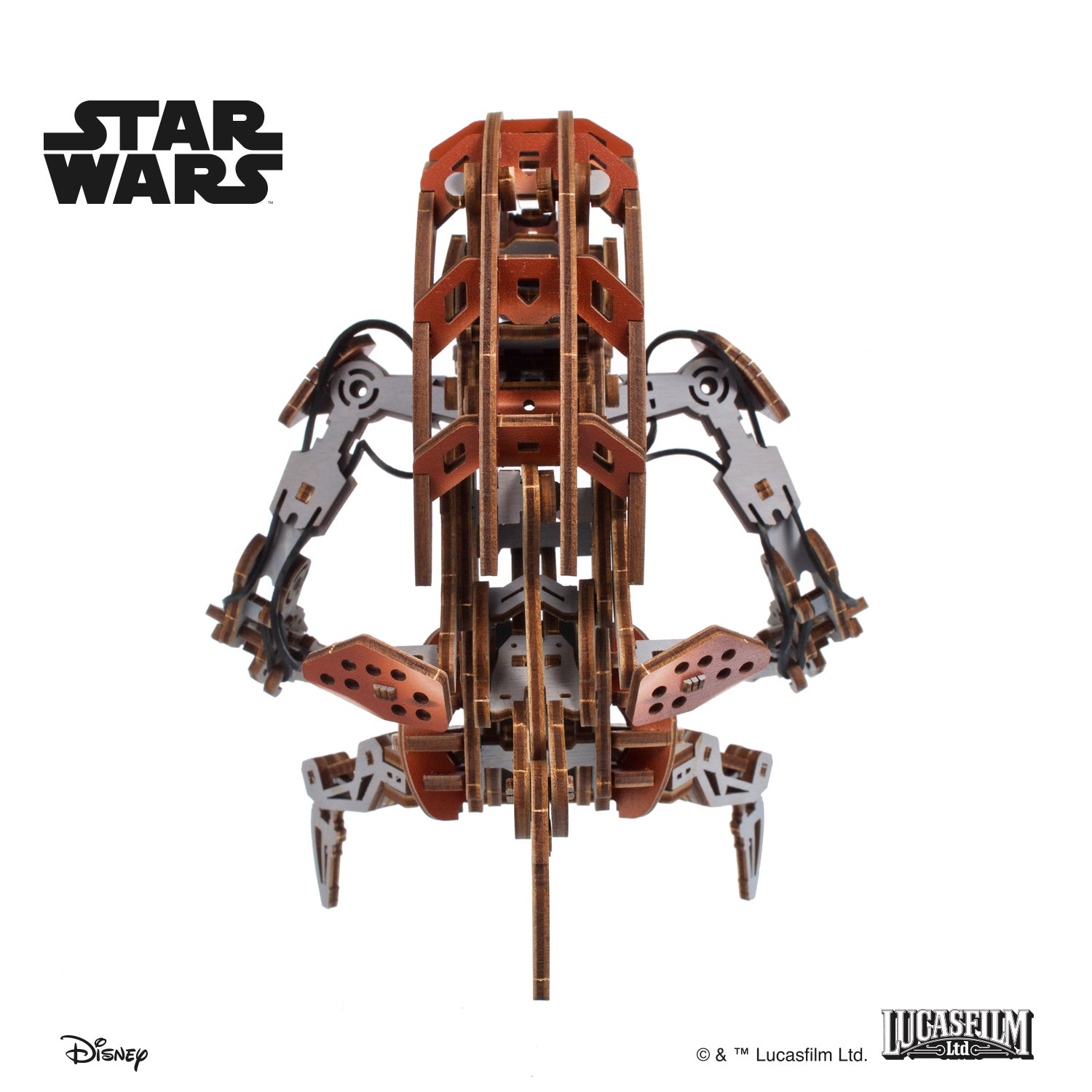 ugears-droideka-star-wars-kit-di-modellismo-meccanico-in-legno image 3