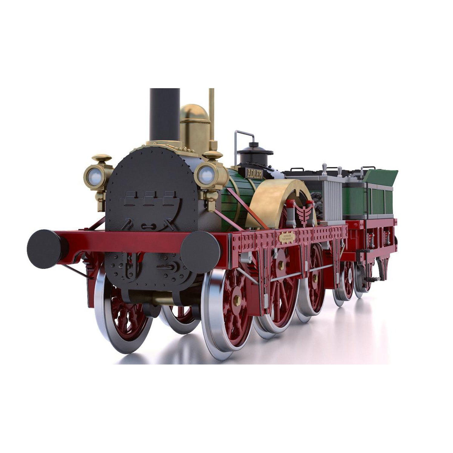 occre-adler-kit-modellismo-locomotiva-a-vapore-da-costruire image 4