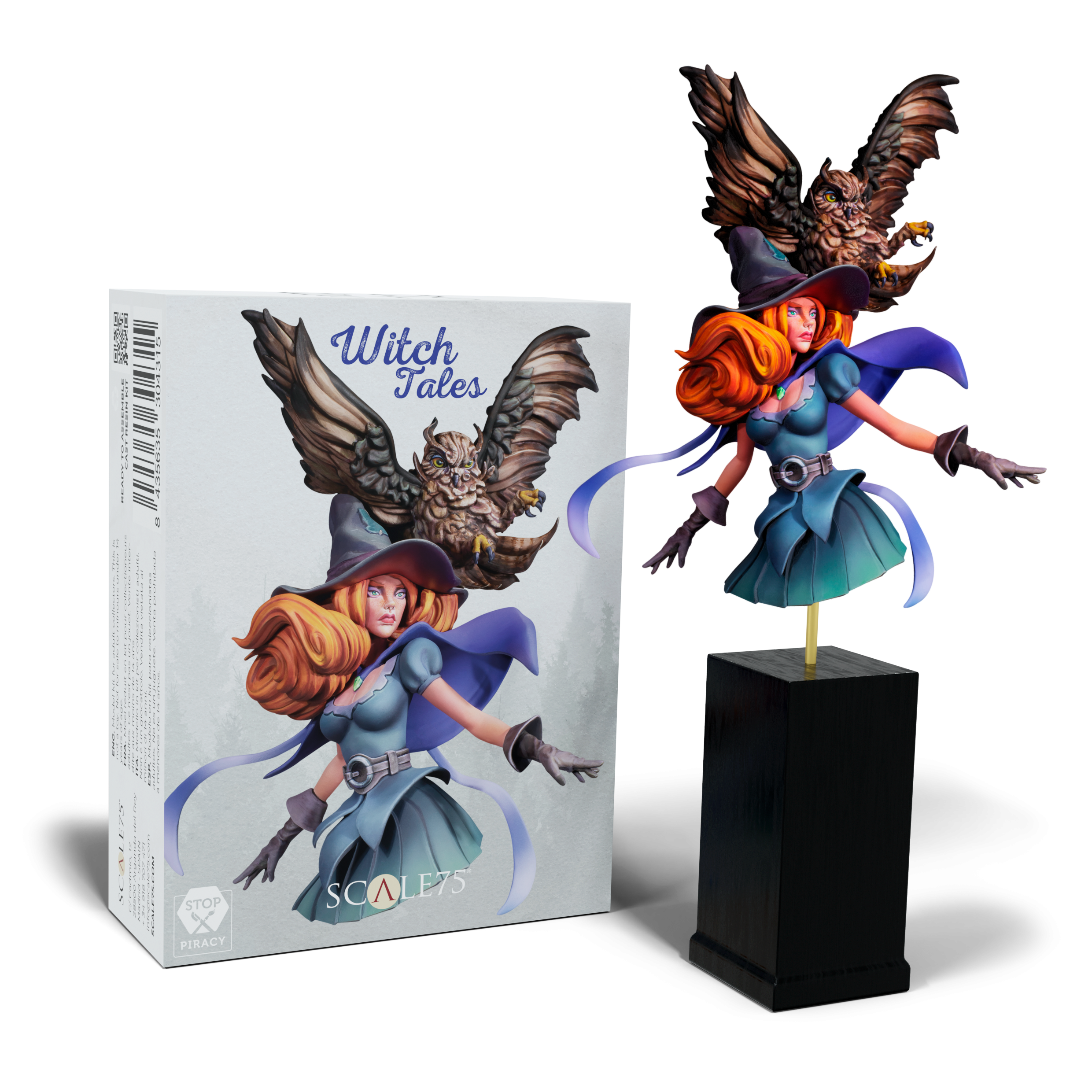 scale75-witch-tales-busto-in-resina-scala-1-10-da-montare-e-dipingere image 1