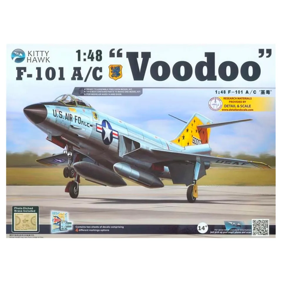 ak-interactive-f-101a-c-voodoo-1-48-kit-di-modellismo image 1