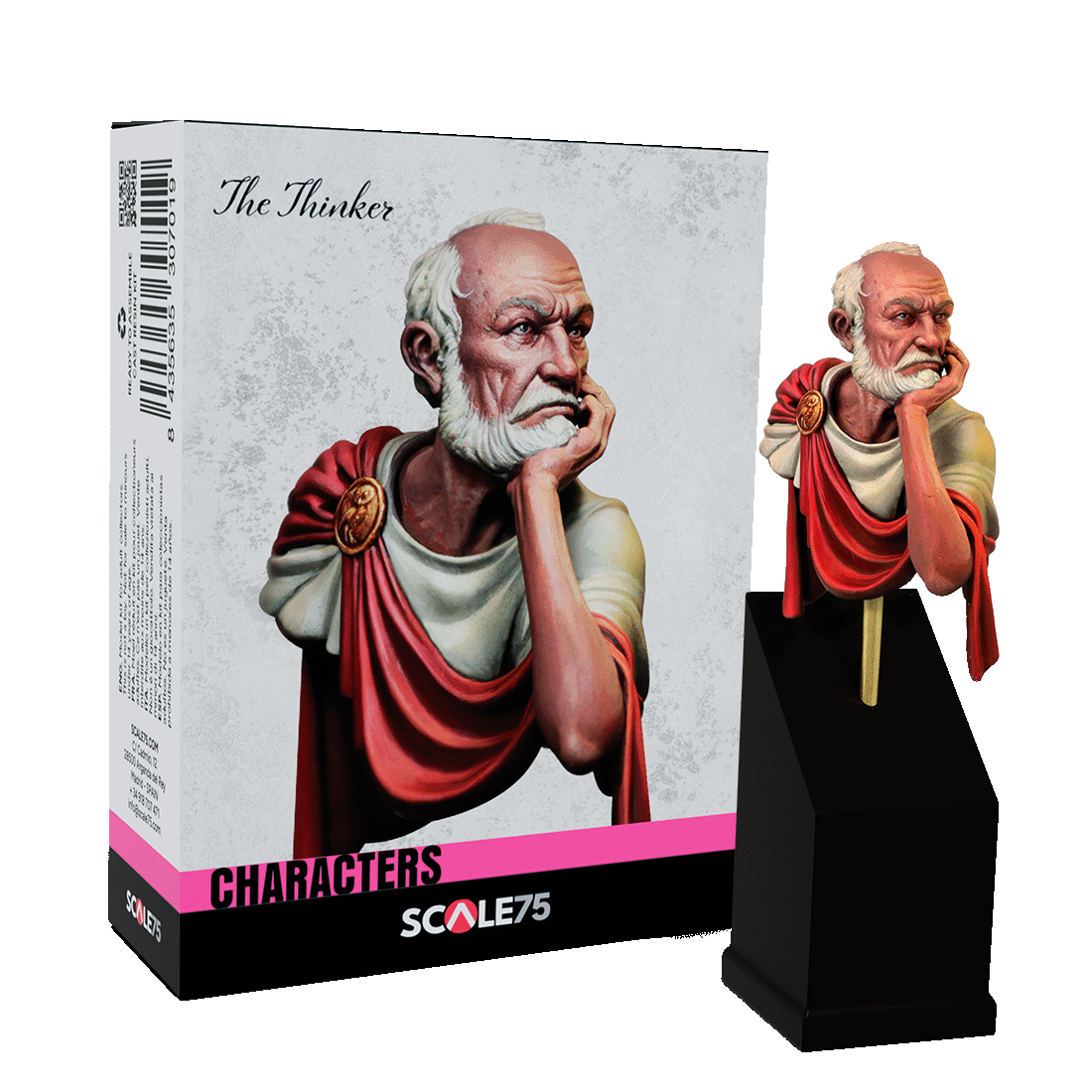 scale75-the-thinker-figura-1-10-in-resina-da-montare-e-dipingere image 1