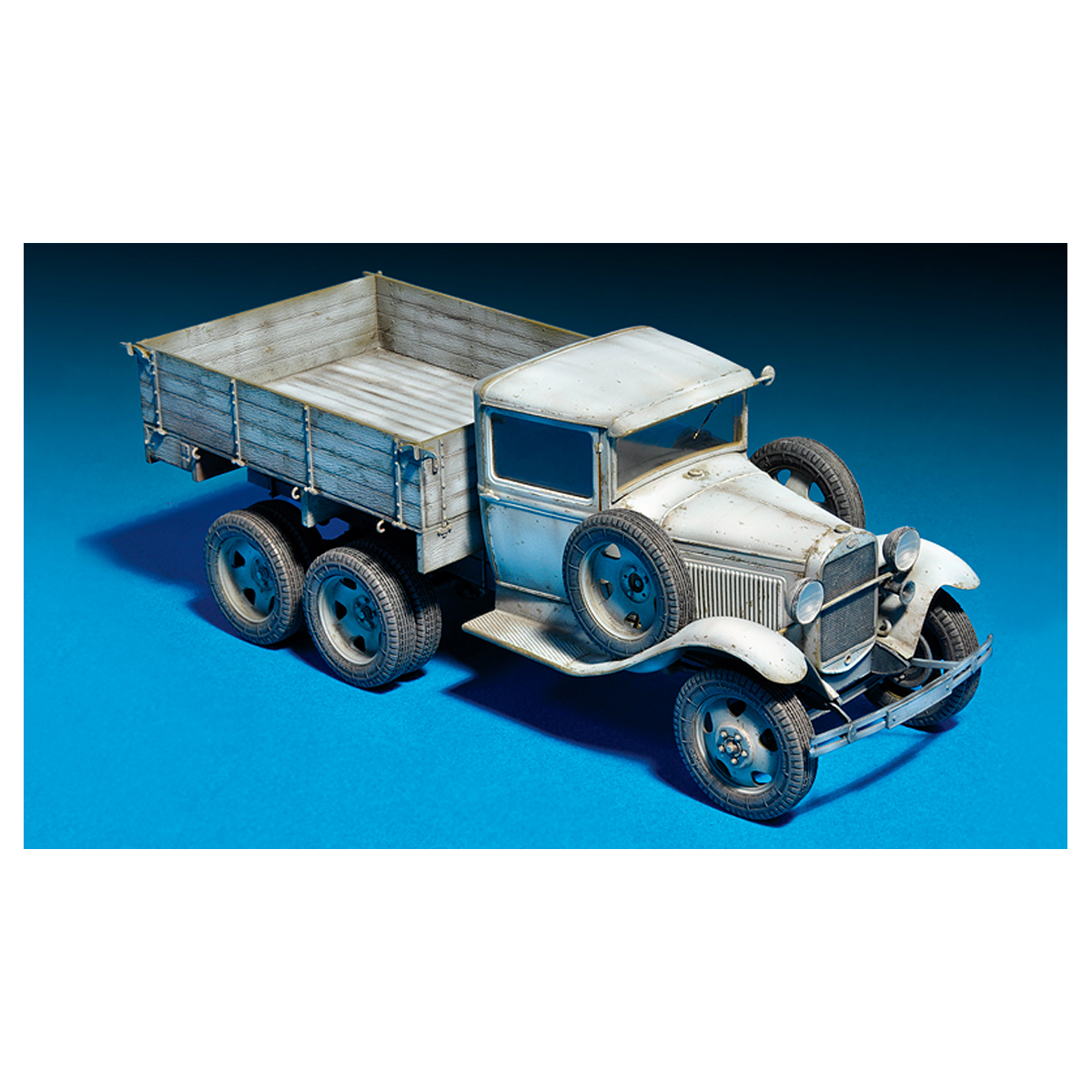 ak-interactive-1-35-gaz-aaa-mod-1940-cargo-truck-modello-da-costruire-e-dipinger image 6